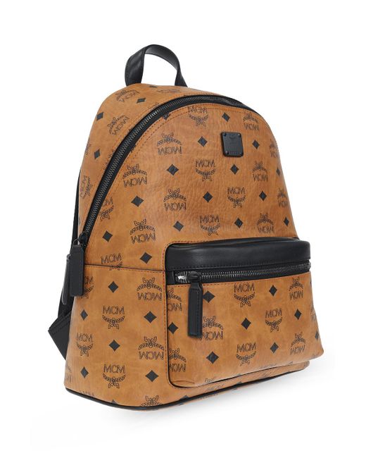 mcm tan backpack