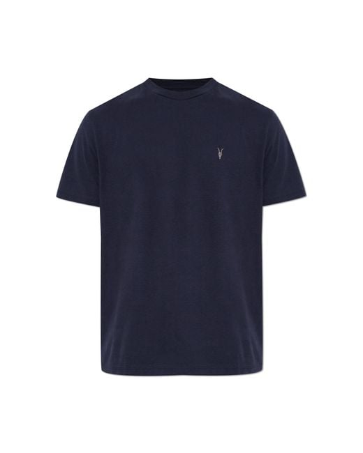 AllSaints Blue T-Shirt 'Dexter' for men