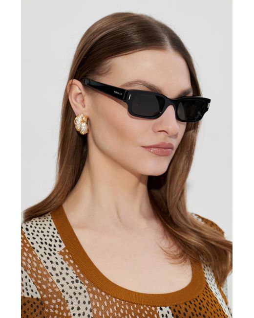 McQueen Black Sunglasses