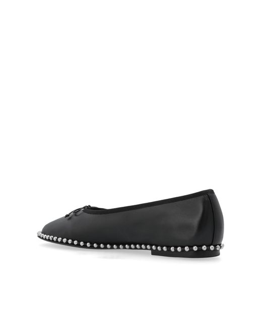 Alexander Wang Black Ballerinas Lina