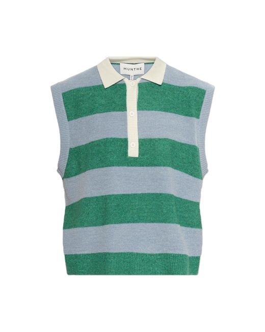 Munthe Green "Bracha" Vest