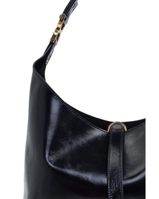 Chloé Black Marcie Hobo Small Shoulder Bag