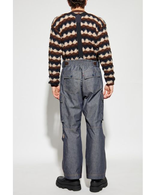 Moncler Blue High Performance for men