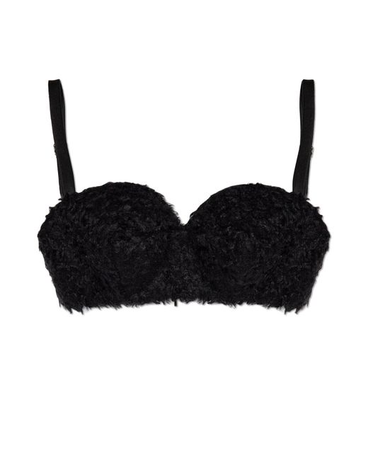 Givenchy Black Furry Top