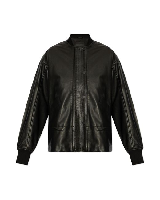 AllSaints Black Leather Jacket Sofi