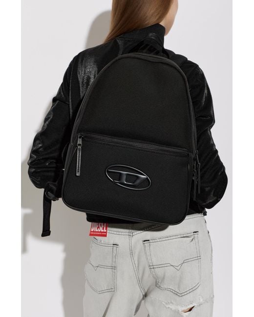 DIESEL Black 'Holi-D' Backpack