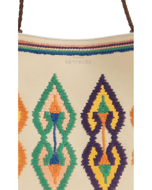 Etro Blue 'Libra Medium' Shoulder Bag