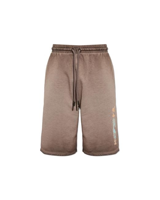 Off-White c/o Virgil Abloh White Sweatshorts With Print for men