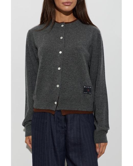 Marni Blue Wool Jacket