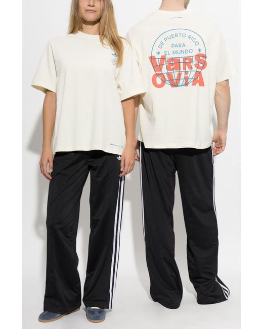 Adidas Originals White T-Shirt With Logo
