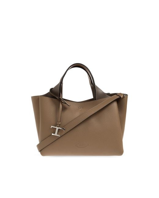 Tod's Brown Leather 'Mini' Bag