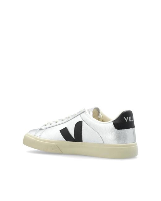 Veja Blue Campo Leather Sports Shoes