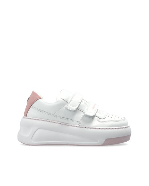 Acne White Platform Sneakers