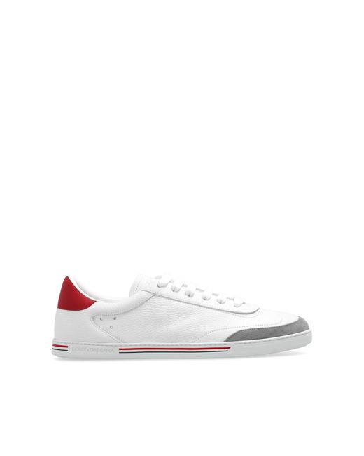 Dolce & Gabbana White 'Saint Tropez' Sneakers for men