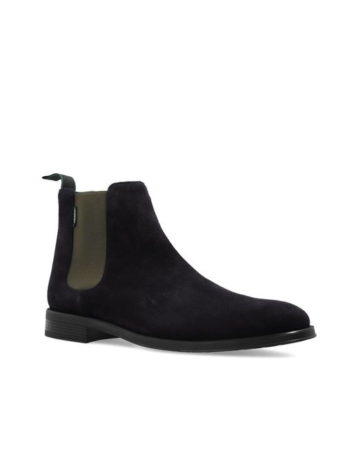 Paul Smith Blue Boots 'Augustus' for men