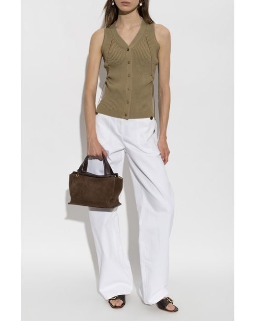 Max Mara White 'Badesse' Jeans
