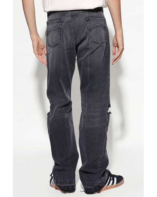 Rhude Black Jeans With Pockets for men