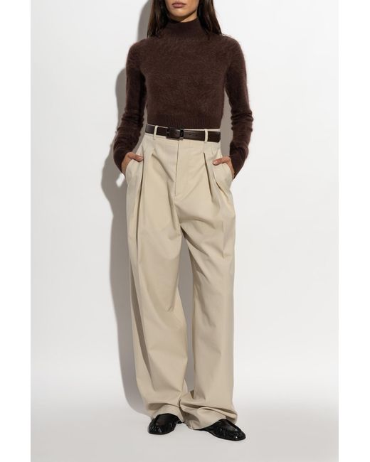 Sportmax Brown Cashmere Sweater 'Agio'