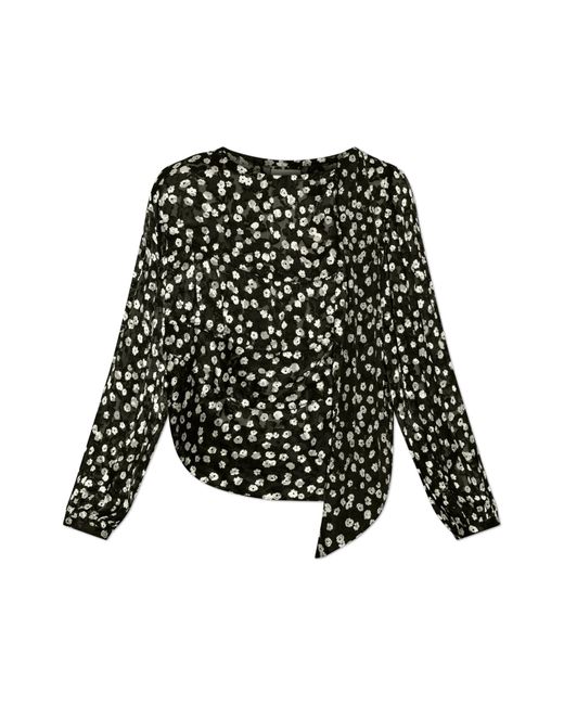 Isabel Marant Black Top "Rirma"