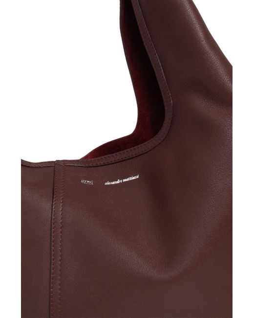 AMI Brown Shoulder Bag