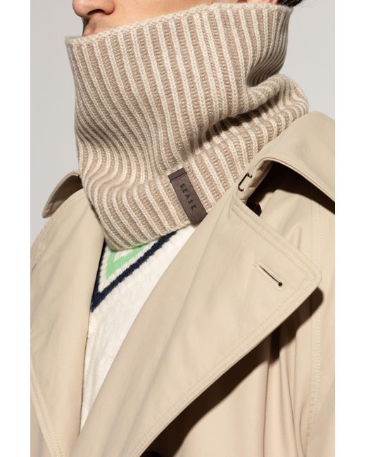 Sease Natural Cashmere Snood for men