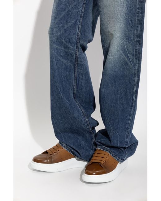 McQueen Brown 'Oversized' Sports Shoes for men