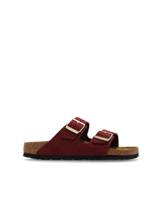 Birkenstock Brown 'Arizona Bs' Slides