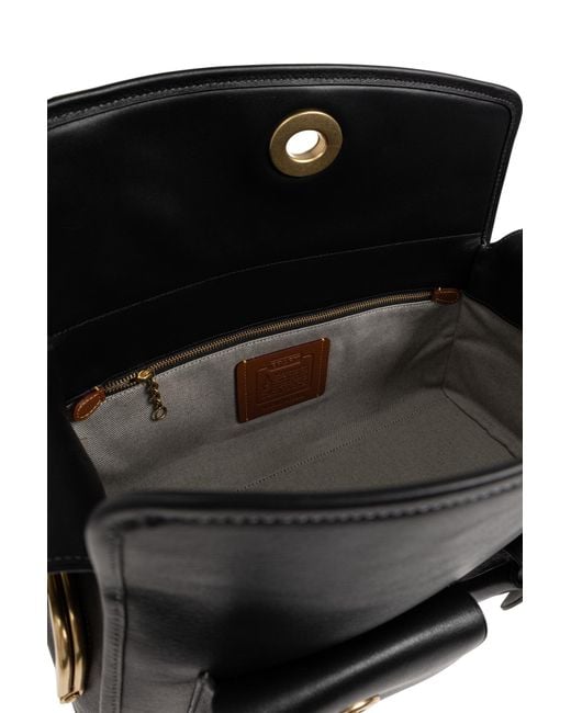 COACH Black 'Turnlock' Bag