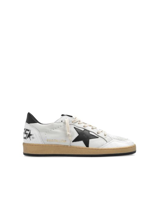 Golden Goose Deluxe Brand White 'Ball Star' Sneakers for men