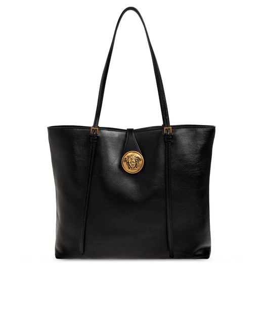 Versace Black Leather Bag