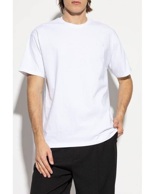 Givenchy Black T-Shirt With Logo Patch for men