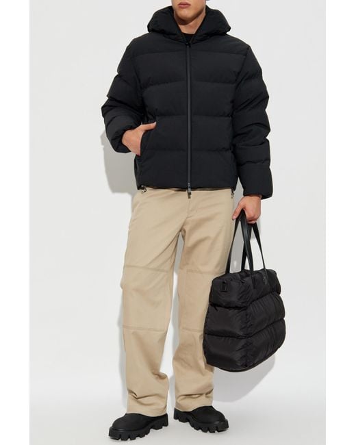 Moncler Black 'Languedoc' Down Jacket for men