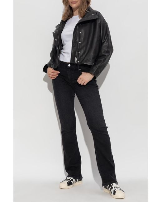 AllSaints Black "Ryder" Jacket