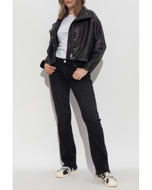 AllSaints Women's Black Ryder Jacket