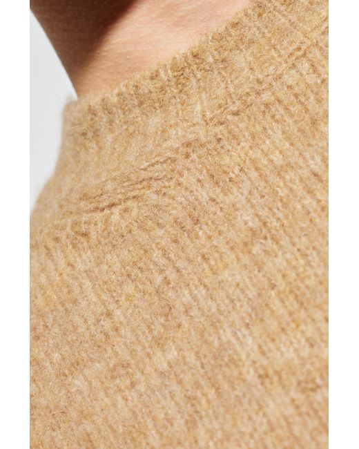 AMI Natural Crew Neck Sweater for men