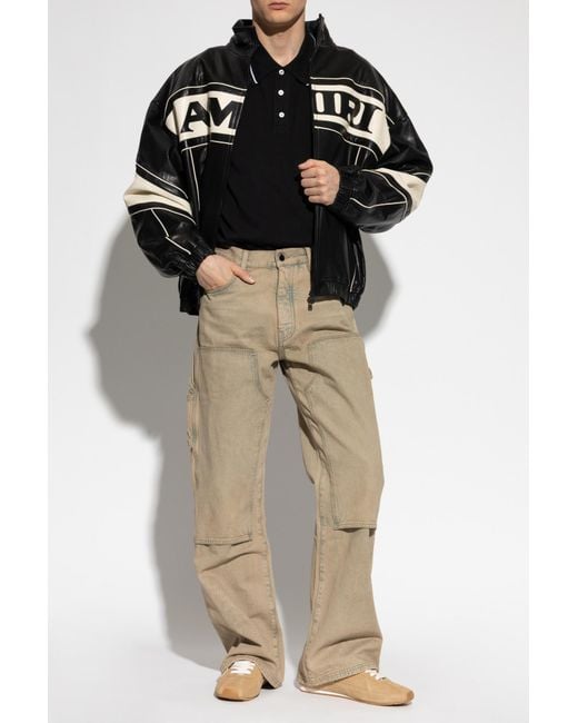 Amiri Natural Straight-Leg Jeans for men