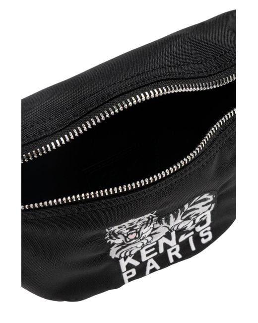 KENZO Blue Waist Bag for men