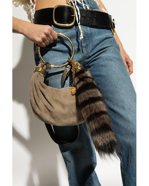Chloé Black Bag Charm