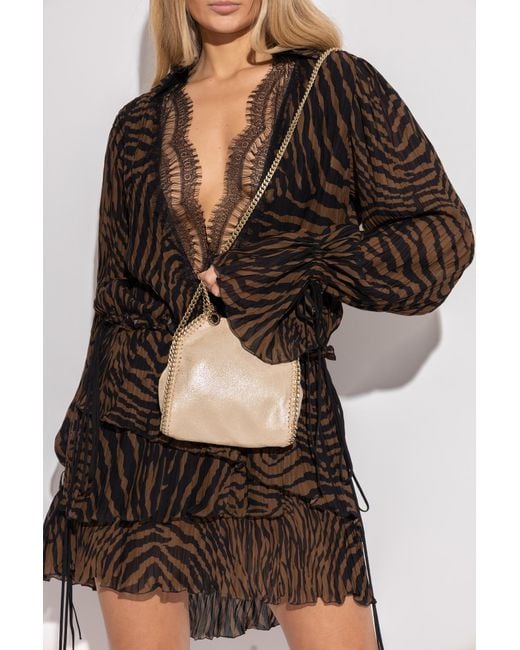 Stella McCartney Natural Shoulder Bag "Falabella Tiny"