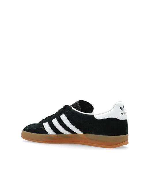 Adidas Black Gazelle Indoor Sneakers