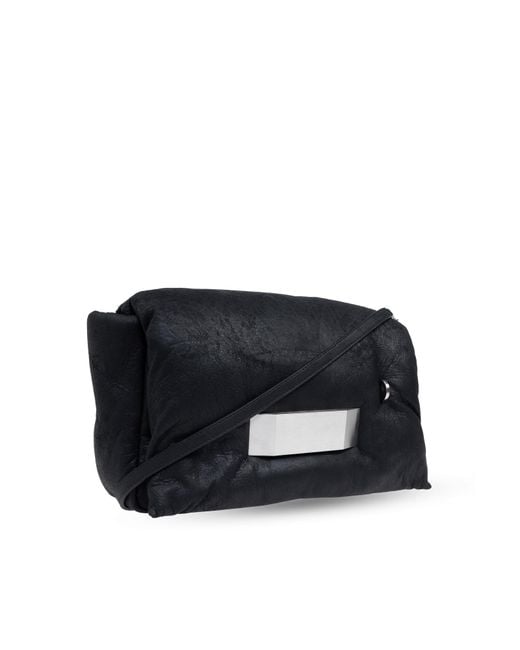 Rick Owens Shoulder Bag 'Big Pillow Griffin' in Black for