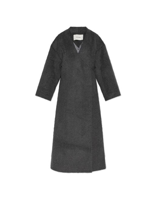 Entire studios Black Wool Coat
