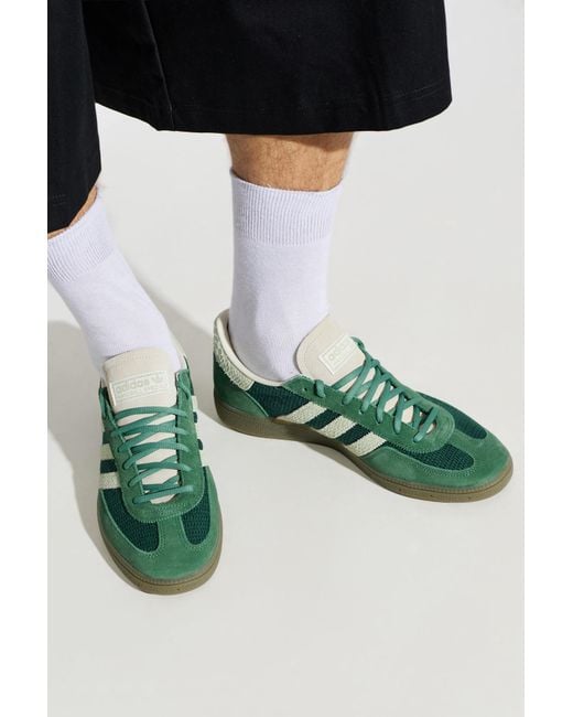 Adidas Originals Green Sports Shoes 'Handball Spezial' for men