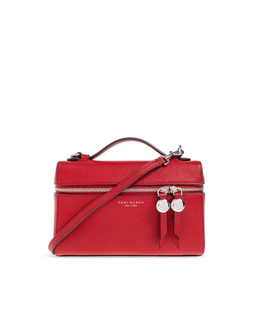 Tory Burch Red 'Romy Slim' Hand Bag