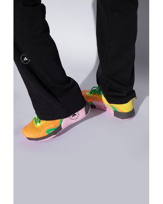 Adidas By Stella McCartney Yellow 'training Dropsert' Sneakers,