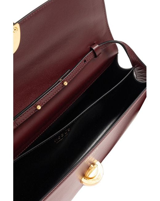 Neous Red Shoulder Bag "Phoenix Baguette"