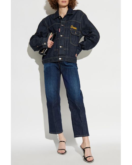 DSquared² Blue Boston Jeans