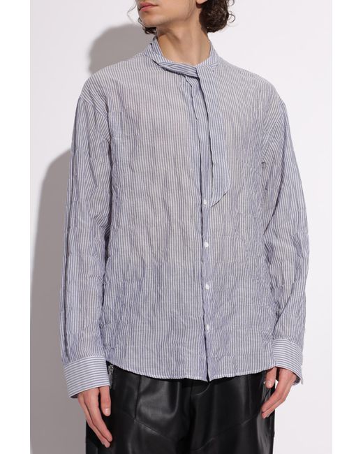 DSquared² Black Striped Shirt for men