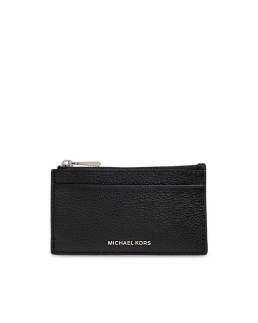 MICHAEL Michael Kors Black Card Case 'Jet Set'