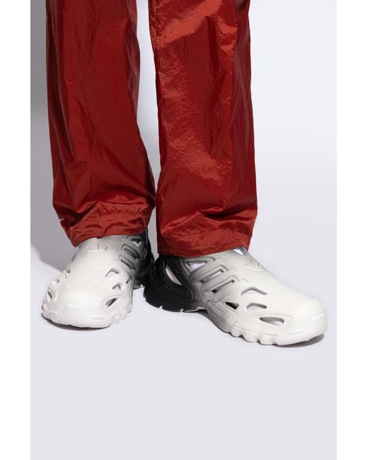 Adidas Originals Red ‘Adifom Supernova’ Slippers for men
